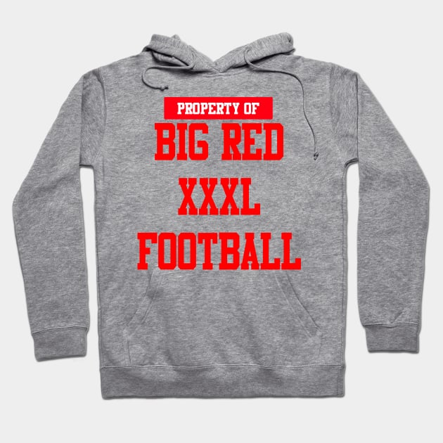 North Attleboro "Property of BIG RED" Tee T-Shirt Hoodie by ArmChairQBGraphics